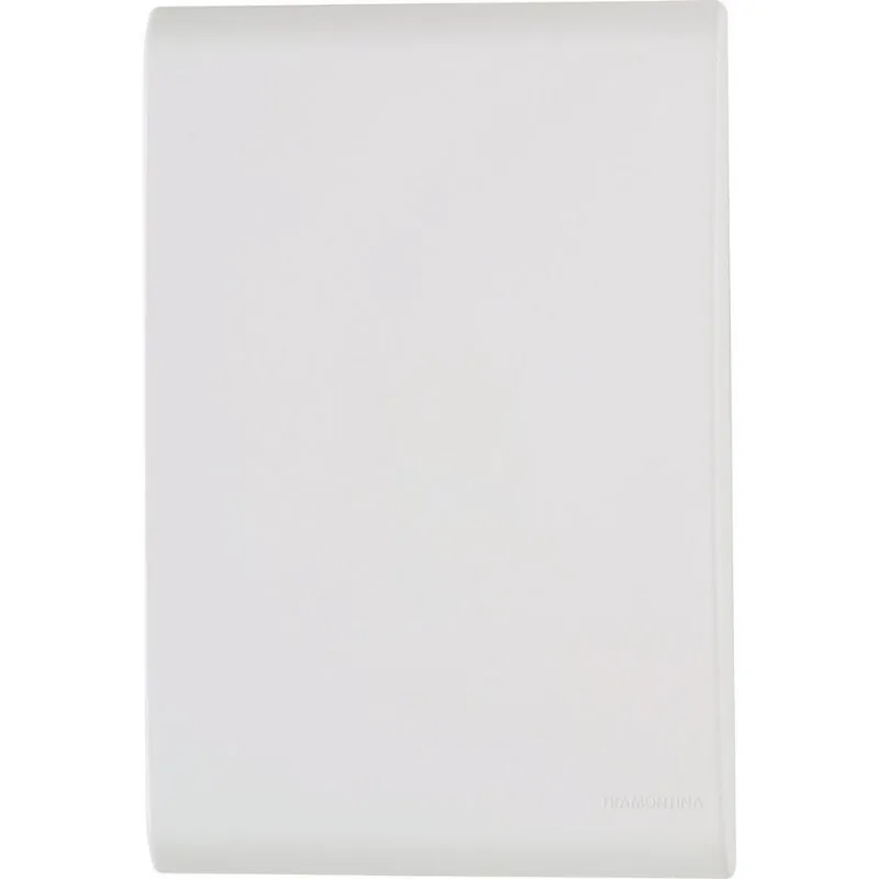 Kit 4 Placa Cega 4x2 Tramontina Liz Branca