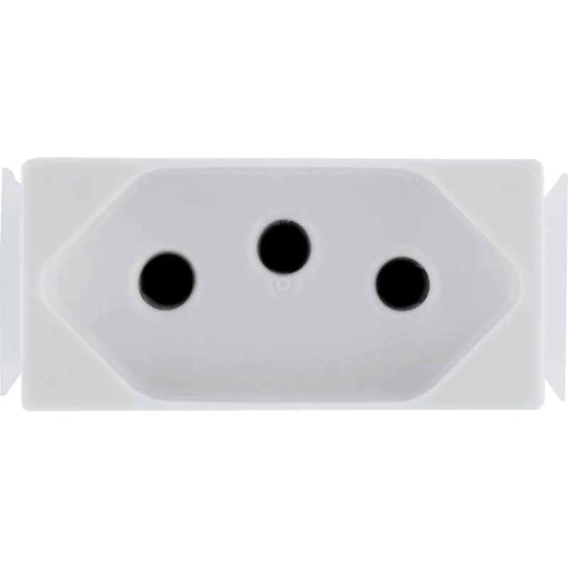 Kit 8 Modulo Tomada 2p+t Tramontina Aria 20 A 250 V Branco