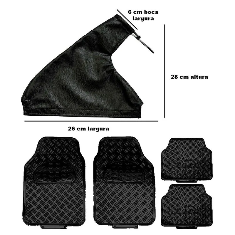 Coifa De Freio Preta Tapete Preto Jac T40
