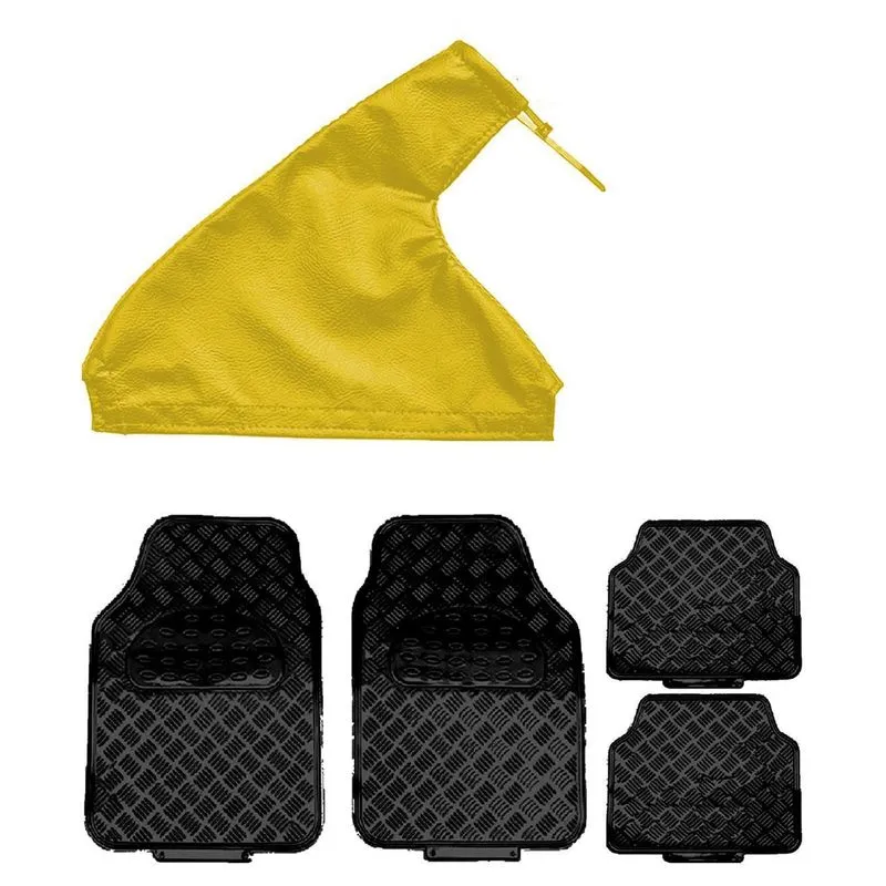 Coifa Freio Amarela Tapete Preto Ford Windstar