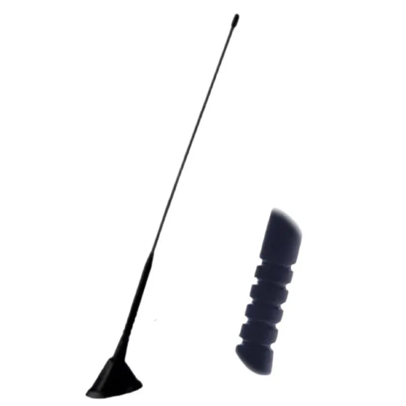 Antena Haste Longa 48cm Preta Fox Connect I Motion 1.6 Flex