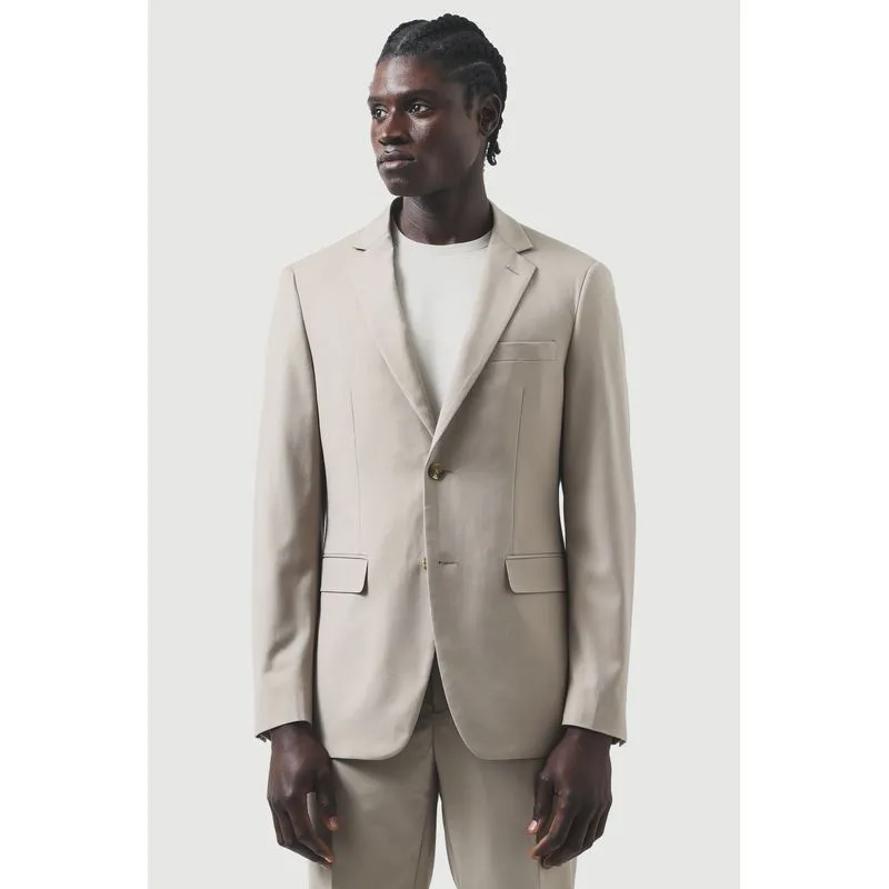 Costume Poliviscose Regular Areia - 54