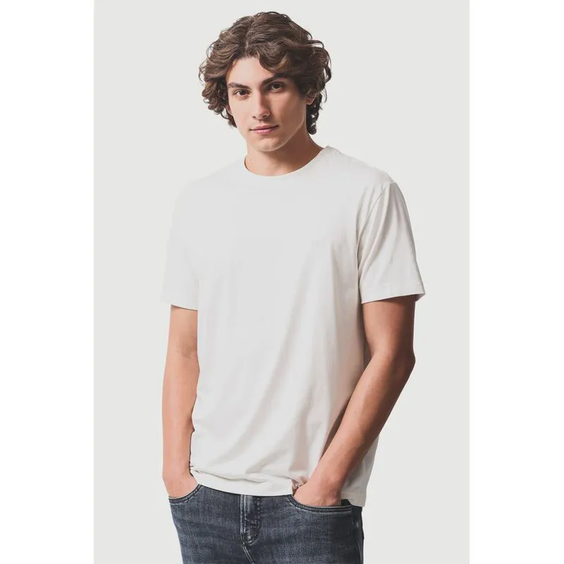 Camiseta Manga Curta Básica Comfort+ Off White - P