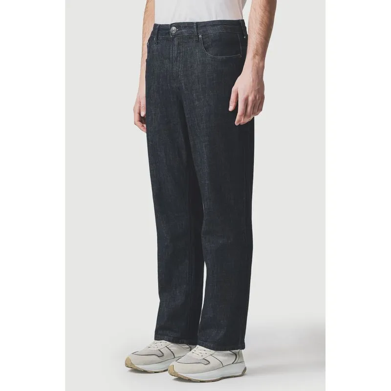 Calça Jeans Reta Amaciada Azul Escuro - 50