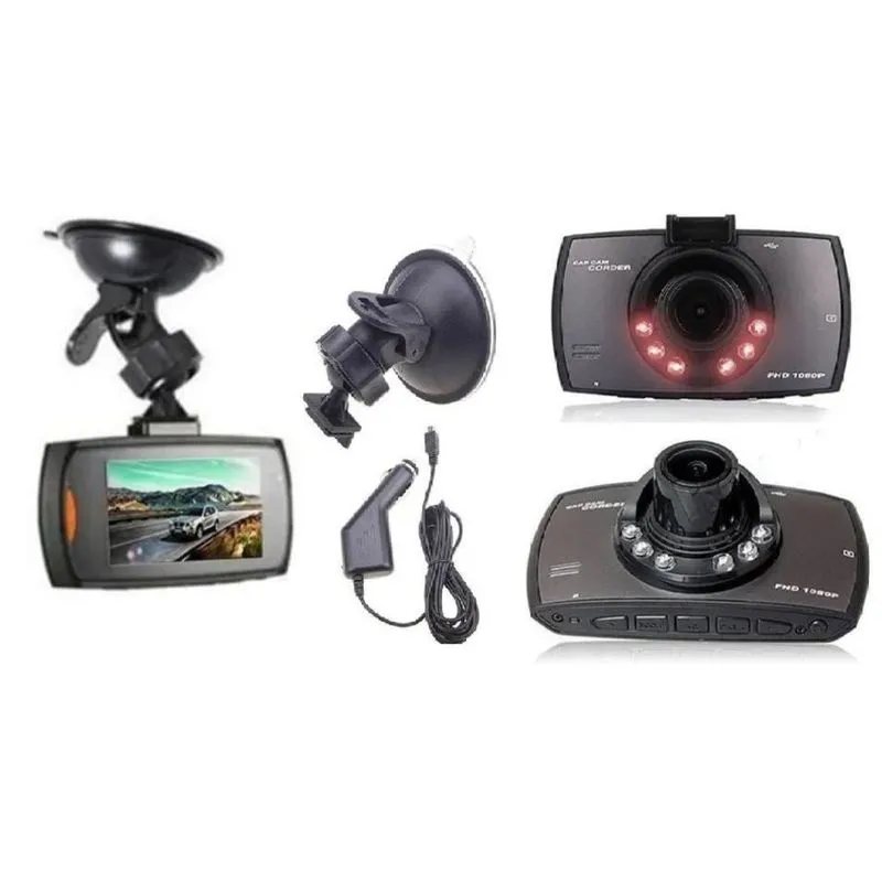 Camera Filmadora Veicular Fox Track 12v Visao Noturna