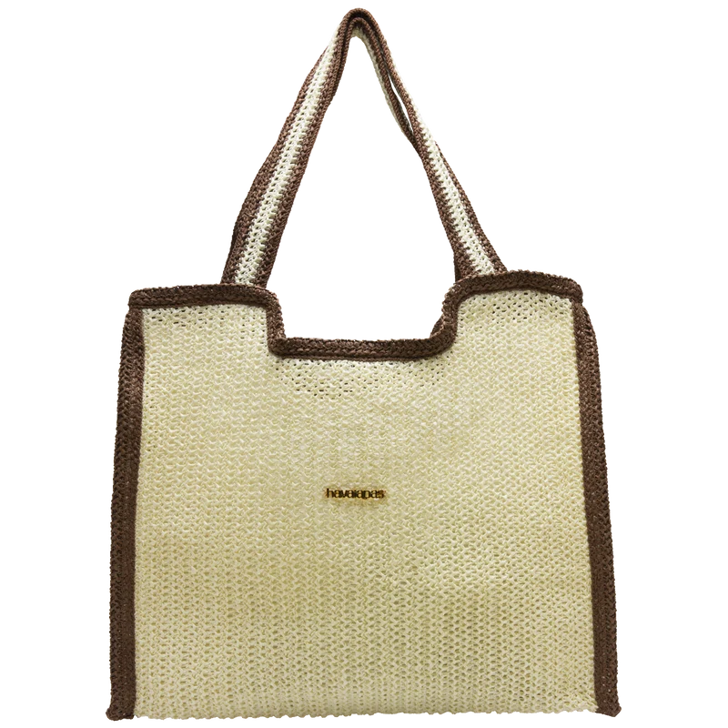Bolsa de Praia Havaianas Croche Branco / Único - Havaianas