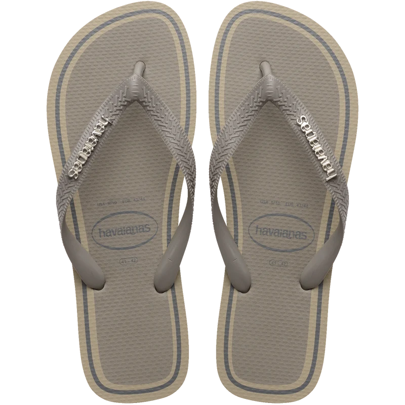 Chinelo Havaianas Top Metrópole Cinza Recife / 41/42 - Havaianas