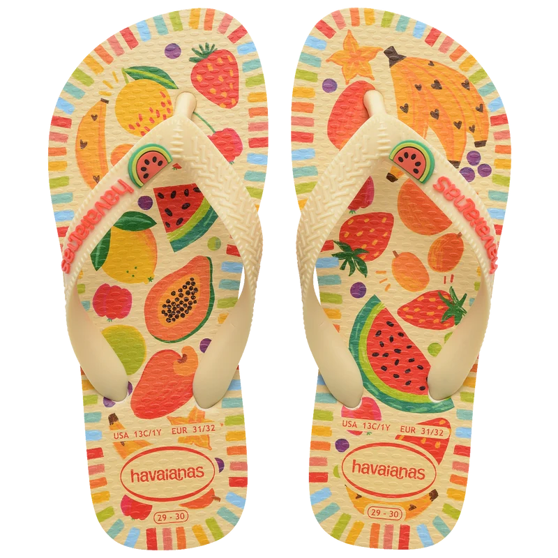 Chinelo Havaianas Infantil Top Coisa Nossa CREME / 25/26 - Havaianas