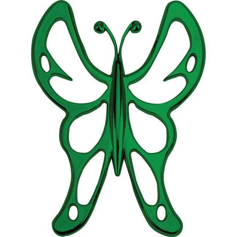 Emblema Borboleta Verde Jac T6