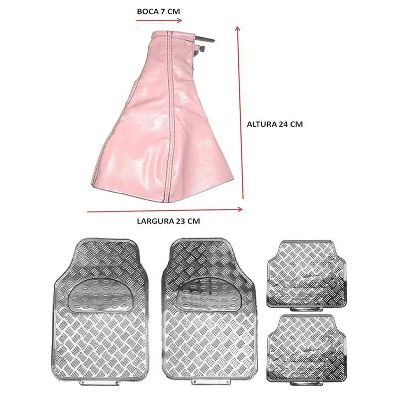 Coifa Cambio Rosa Tapete Crom Parati 1000 Mi 16v 2p E 4p