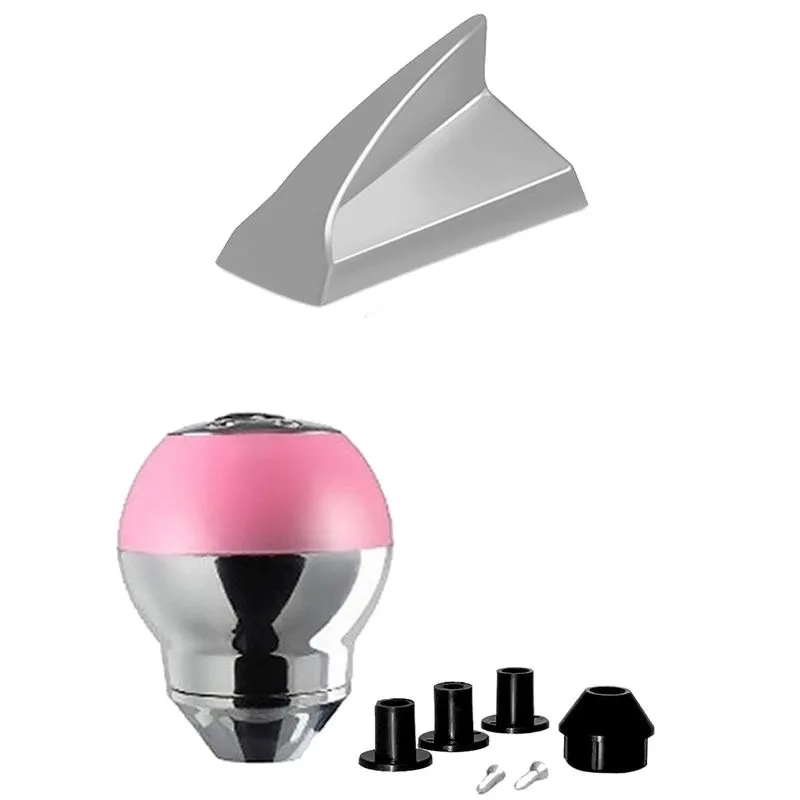 Antena Shark Prime Bola Cambio Rosa Crom Voyage Corolla