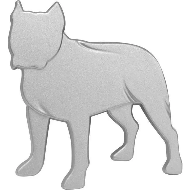 Emblema Pitbull Prata Mini Cooper Roadster