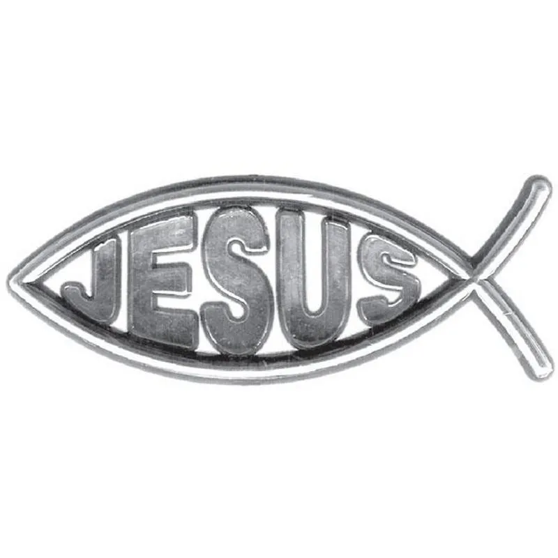 Emblema Peixinho Com Jesus Crom Jac T5
