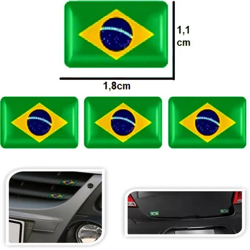 Bandeira Bmw 540i Bmw 740i Bmw 750i Resinada Br 4pçs