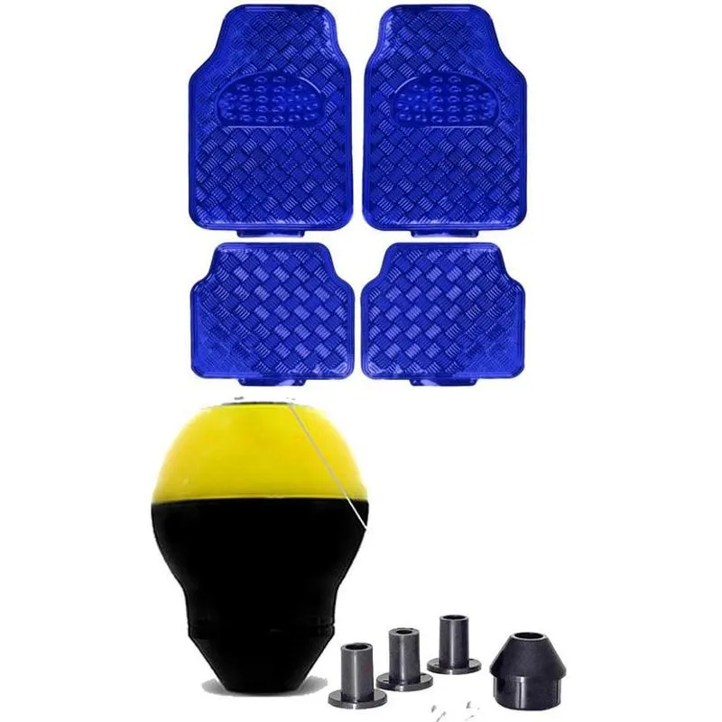 Tapete Azul Brilho Bola Cambio Amarela Toyota Hilux