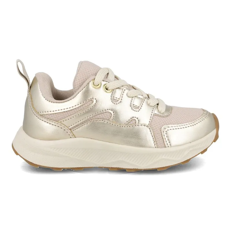 Tênis Casual M Shuz Kids Dourado 34