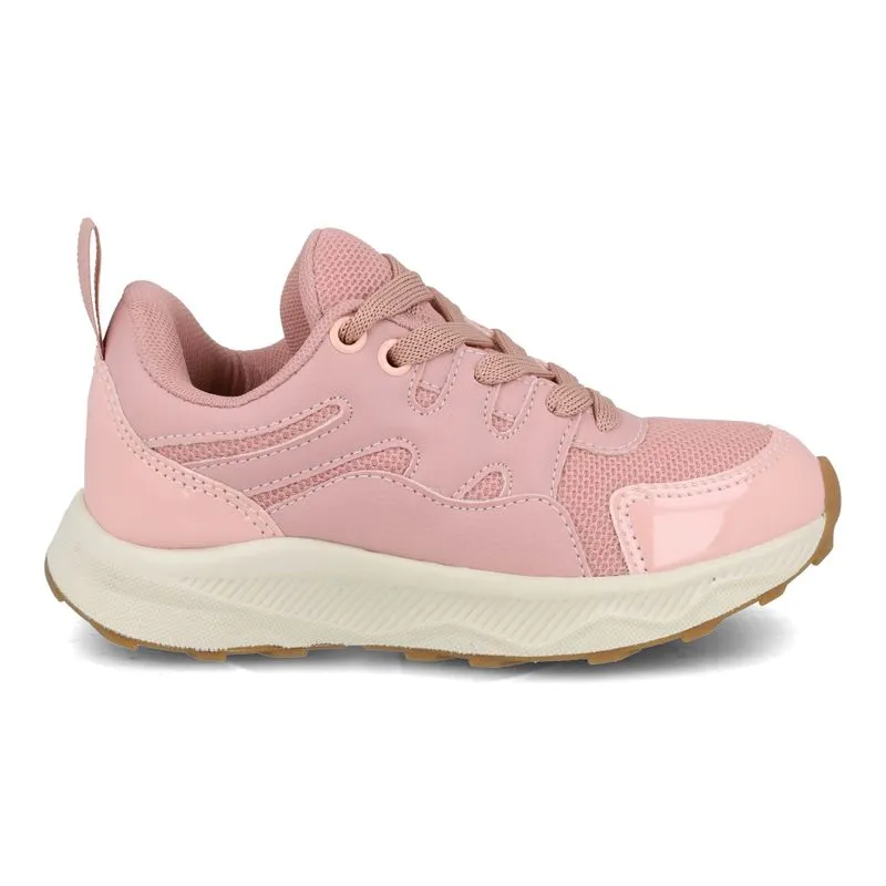 Tênis Casual M Shuz Kids Infantil Rosê 28