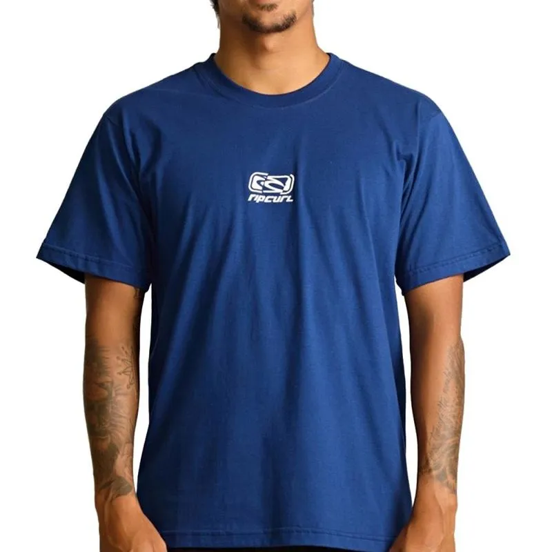 Camiseta Rip Curl Archive Split Logo SM27 Navy Australia G / azul-escuro