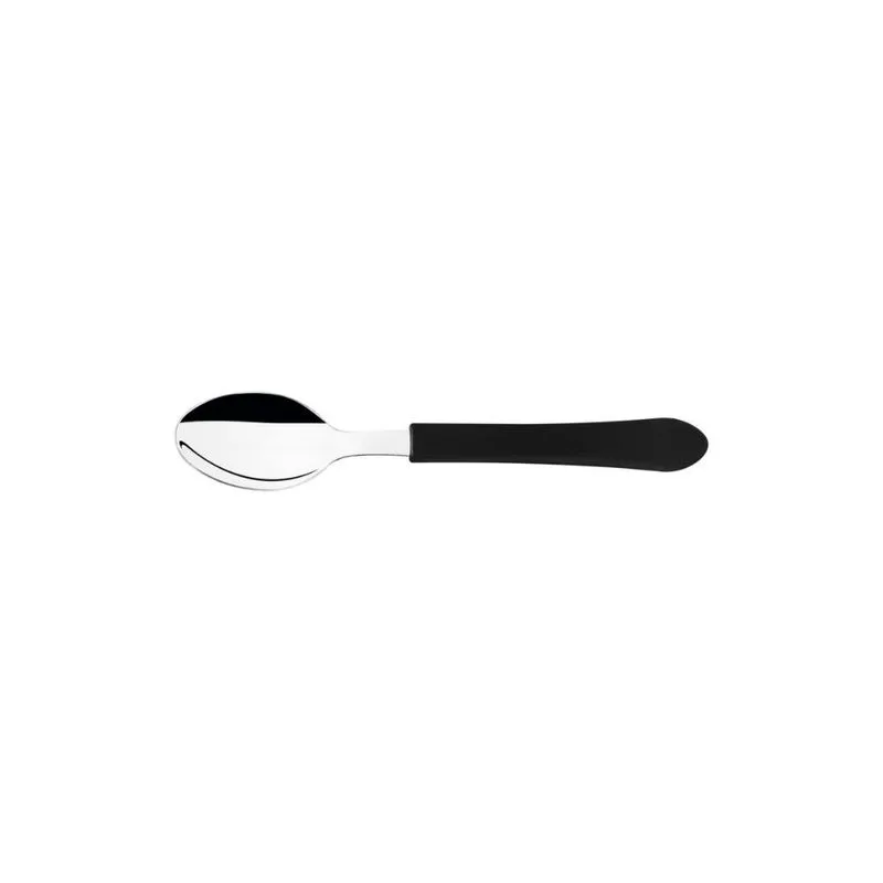 Kit 36 Colheres Para Cha Inox Leme Preto - Tramontina