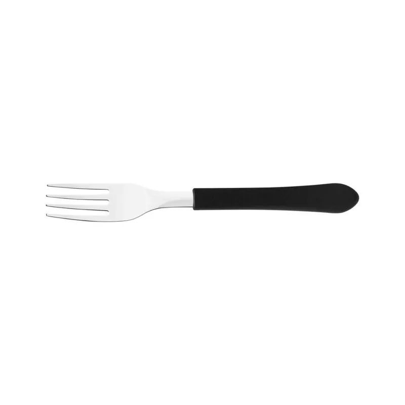 Kit 4 Garfos Para Sobremesa Inox Leme Preto - Tramontina