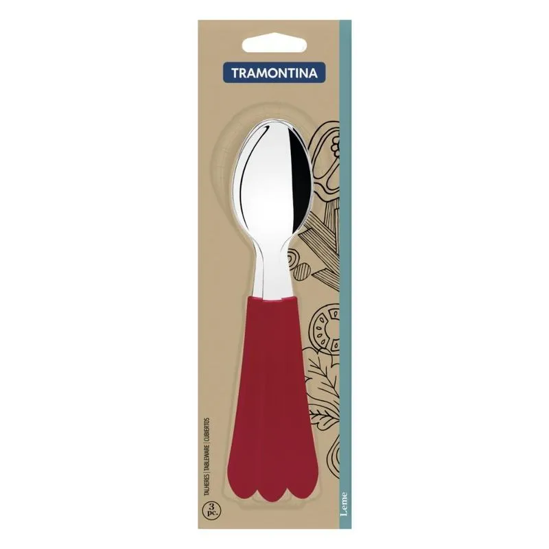 Kit 2 Unidades Conjunto de Colheres de Mesa Tramontina Leme
