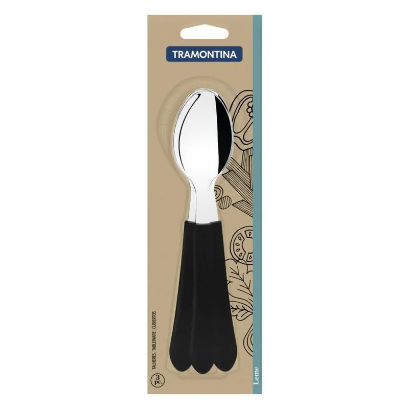 Kit 48 Unidades Conjunto de Colheres de Mesa Tramontina Leme