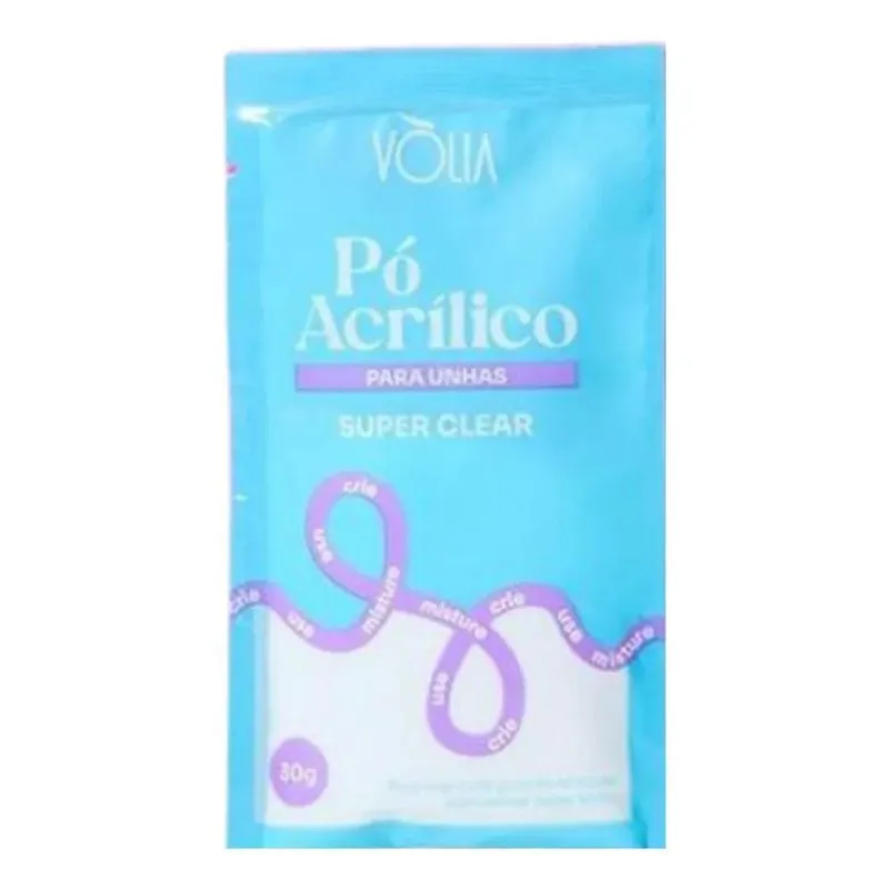 Pó Acrílico Vólia Alongamento De Unhas Cores Á Escolher Cor