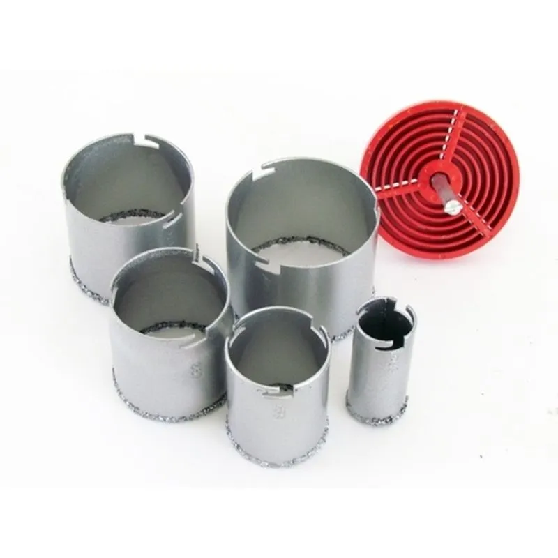 KIT JOGO DE SERRA COPO DE TUNGSTENIO 6PCS PROFISSIONAL PARA ALVENARIA, PISOS E FERRO