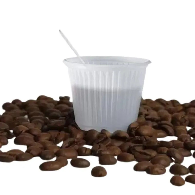 500un Copo Descartável Para Café E Chá 50ml Branco