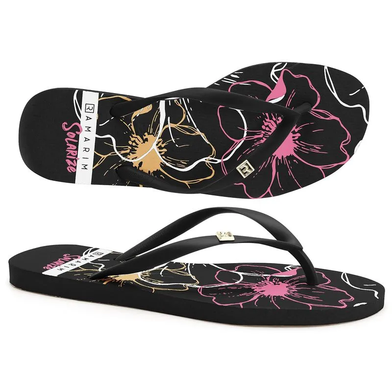 Chinelo Solarize Preto Ramarim 261102-9 33