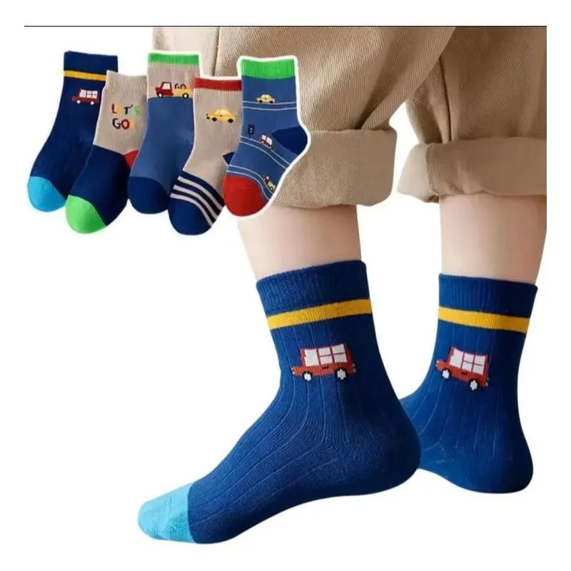 Kit 12 Pares M Coloridas 0 A 6 Meses Com Antiderrapante