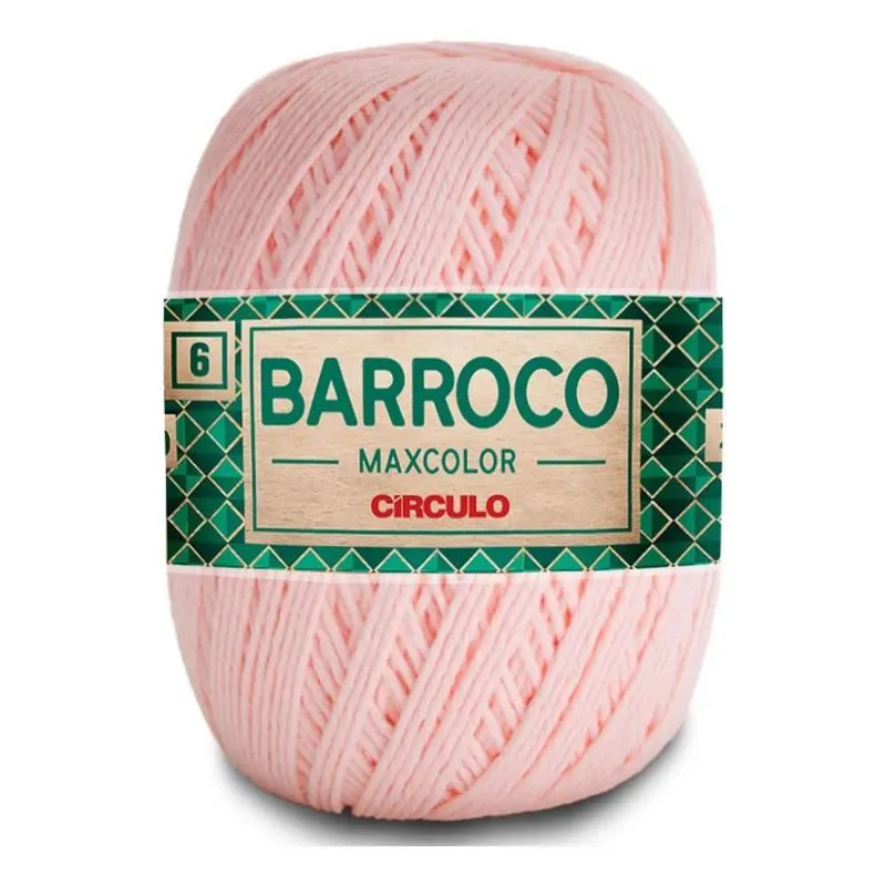 1 Barbante Barroco Fio 6 Maxcolor 200g -esco Suspiro 3346