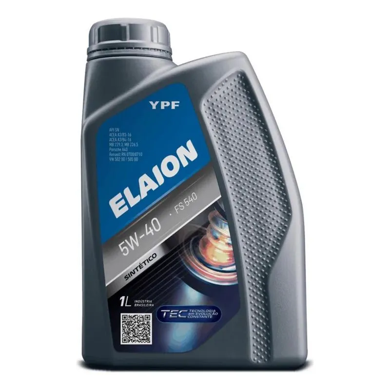 3x Óleo De Motor Ypf Pineral 5w-40 Para Carro/caminhonete De