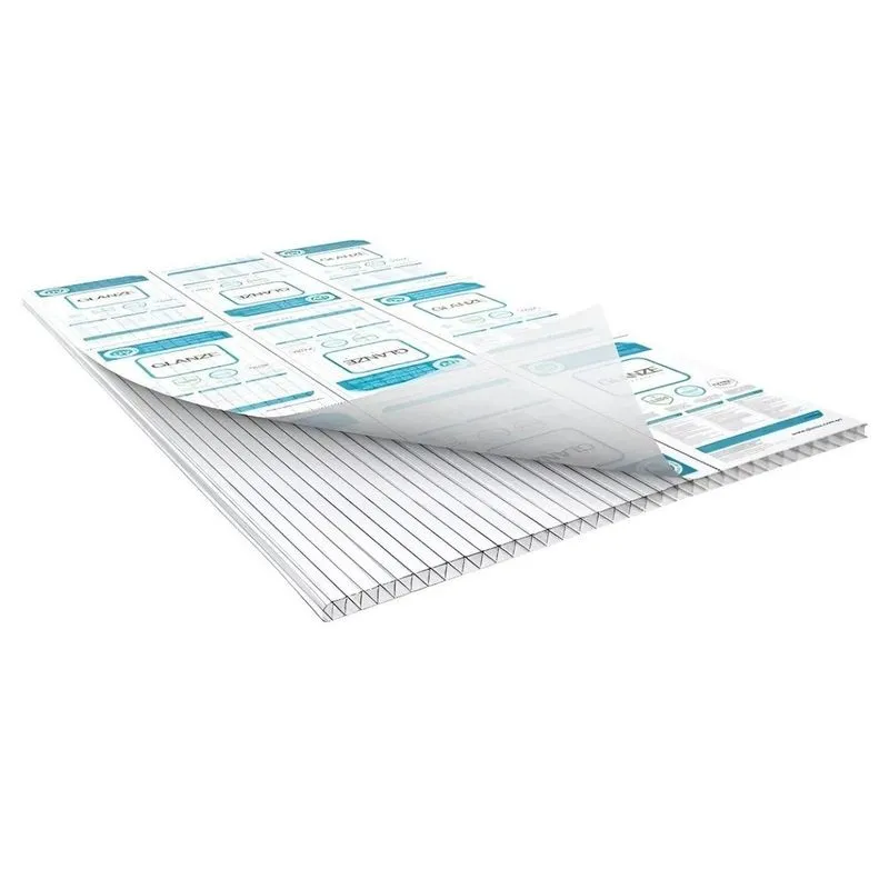 Cobertura Chapa Policarbonato Alveolar 6mm 210x600cm Policenter