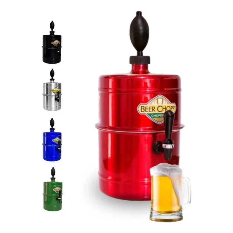Chopeira Portátil 5,1 L - 12 Latas Cerveja Chopp Alumínio