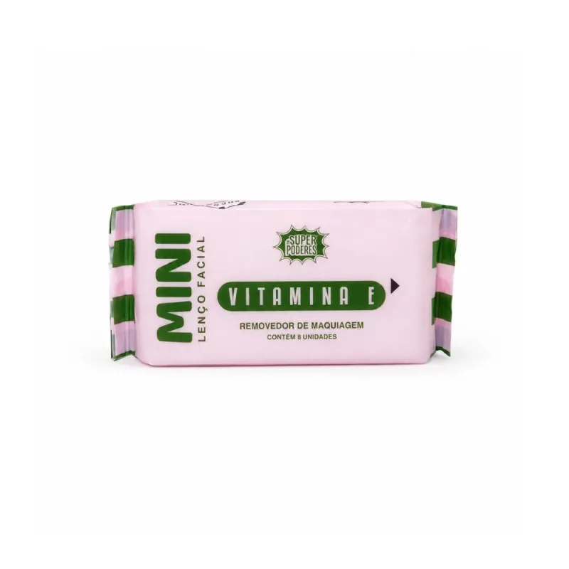 Mini Lenço Facial Vitamina E Super Poderes