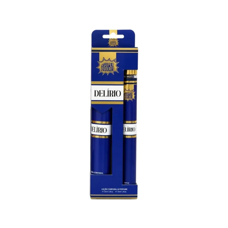 Kit Loção Corporal e Perfume Delirio - Super Poderes (SPI1078)