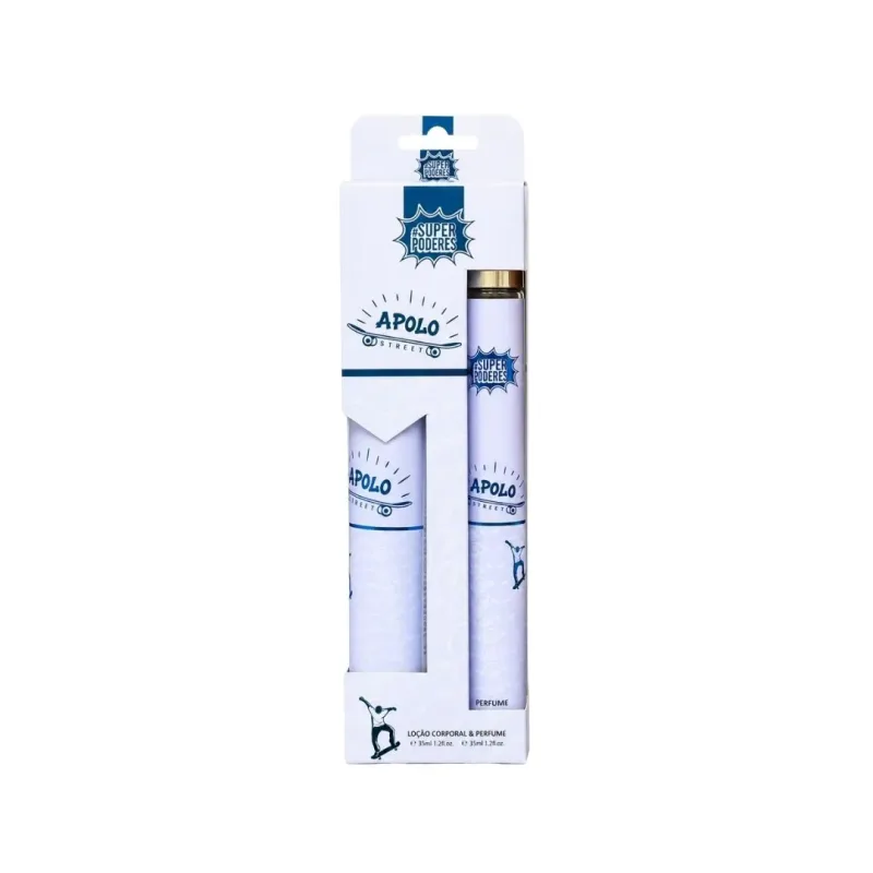 Kit Loção Corporal e Perfume Apolo - Super Poderes (SPI1032)