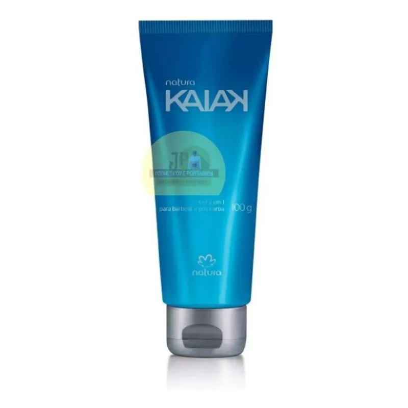 10x Natura Gel 2 Em 1 Para Barbear E Pós Barba Kaiak 100g
