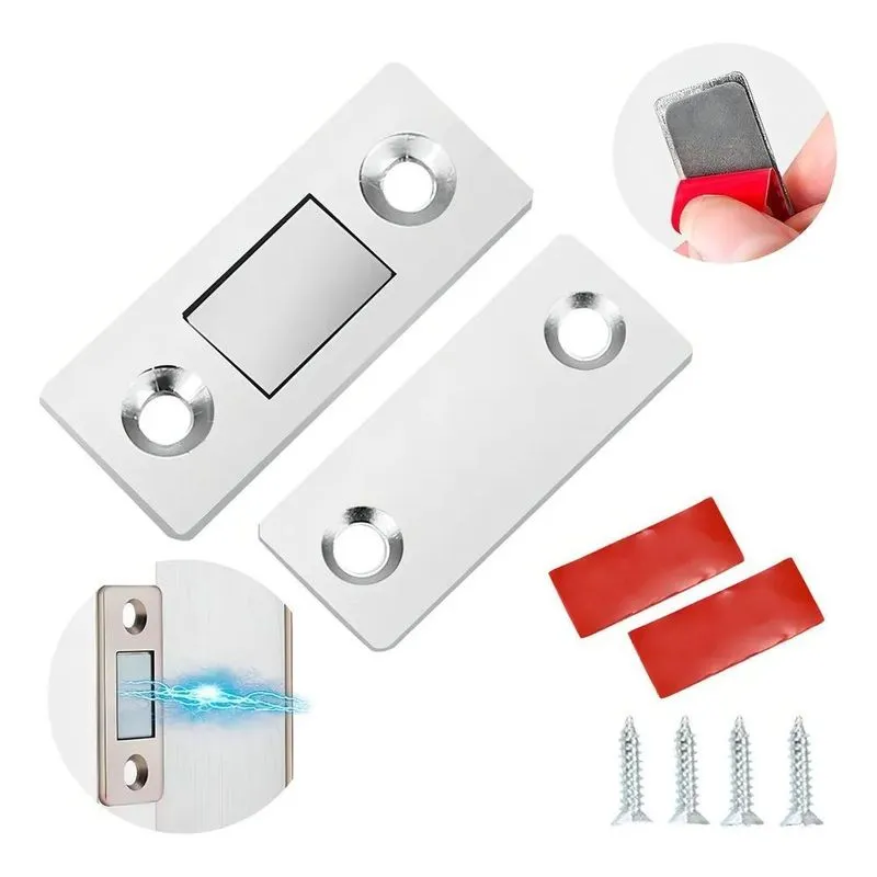 5x Kit 6 Travas Gaveta Armário Magnético Porta Ímã Segurança