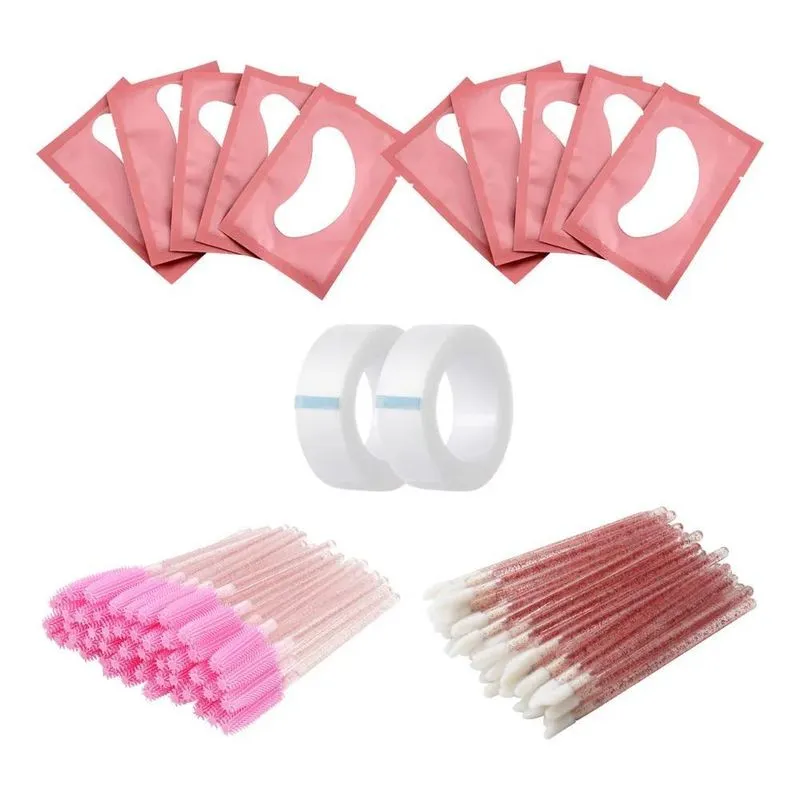 10x Kit 50 Protetor Pad Ped Gel 50 Aplicador 50 Escovinha 2