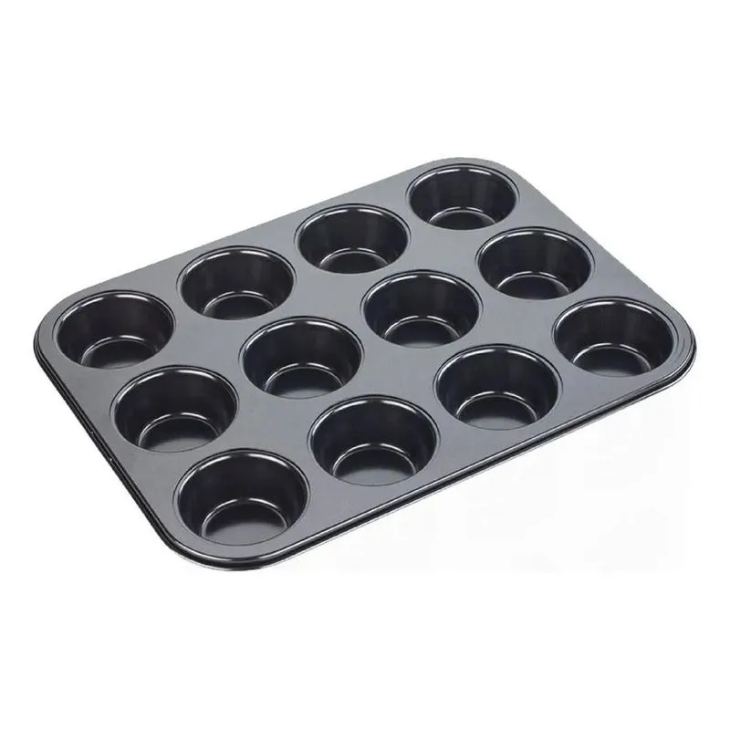 5x Forma De Cupcake Teflon Antiaderente 12 Cavidade Queijadi