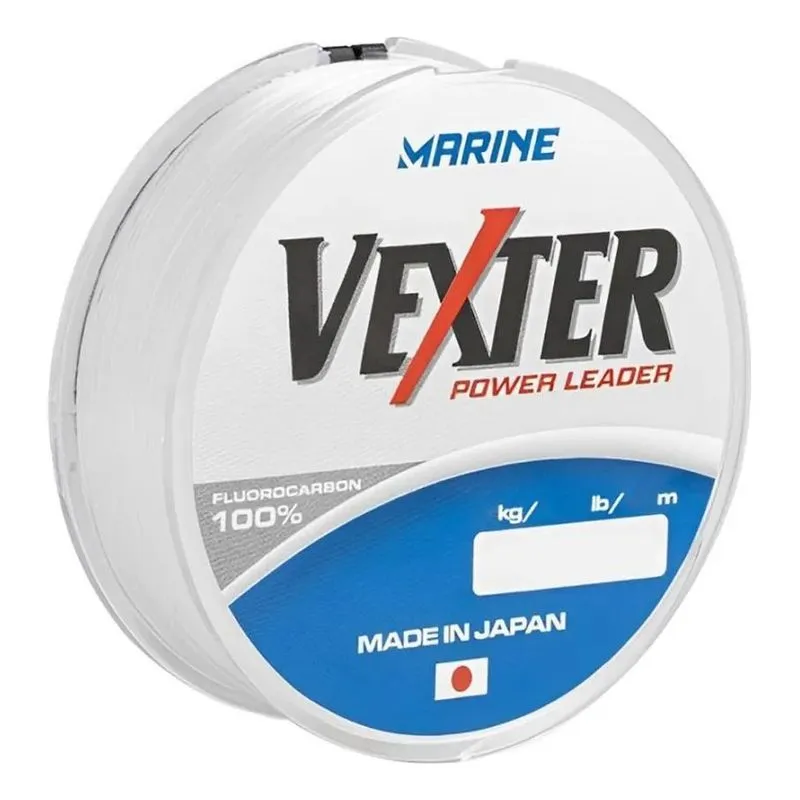 Linha Pesca Transparente Marine Sports 0.47mm 50m Vexter Lea