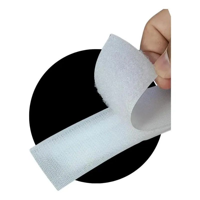 Fecho De Contato Dupla Face Para Cortinas 25mm X 5 Metros Co