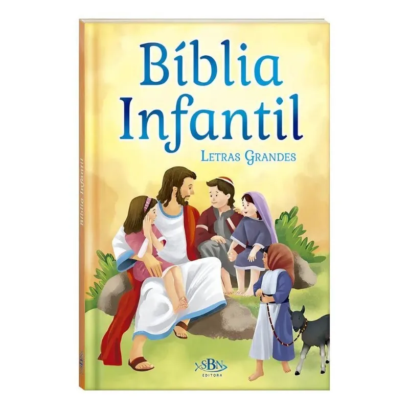 10x Bíblia Infantil (letras Grandes), De (ilustrado(es) Por)