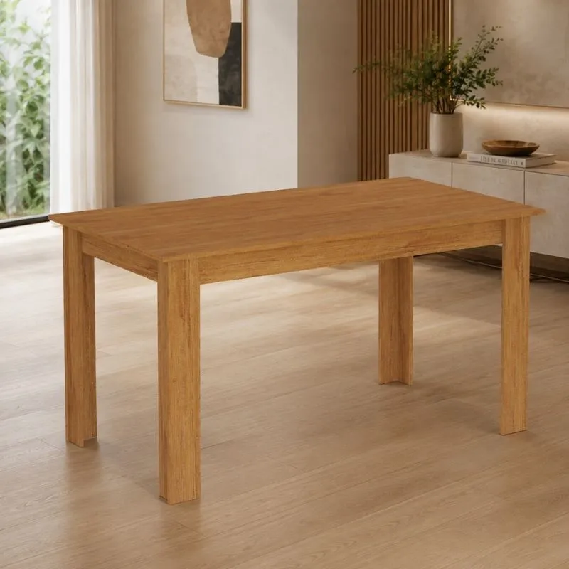Mesa de Jantar 136cm Gloss Viero Móveis