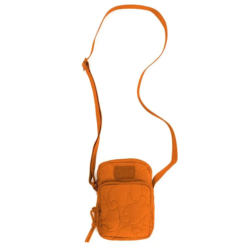 Bolsa Transversal Farm Gema Marrom 78339255V UNICO