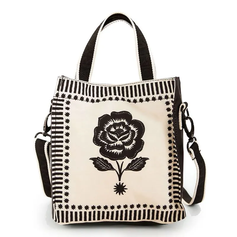 Bolsa de Mão Farm Mimo Rosa Off White 78338099 UNICO
