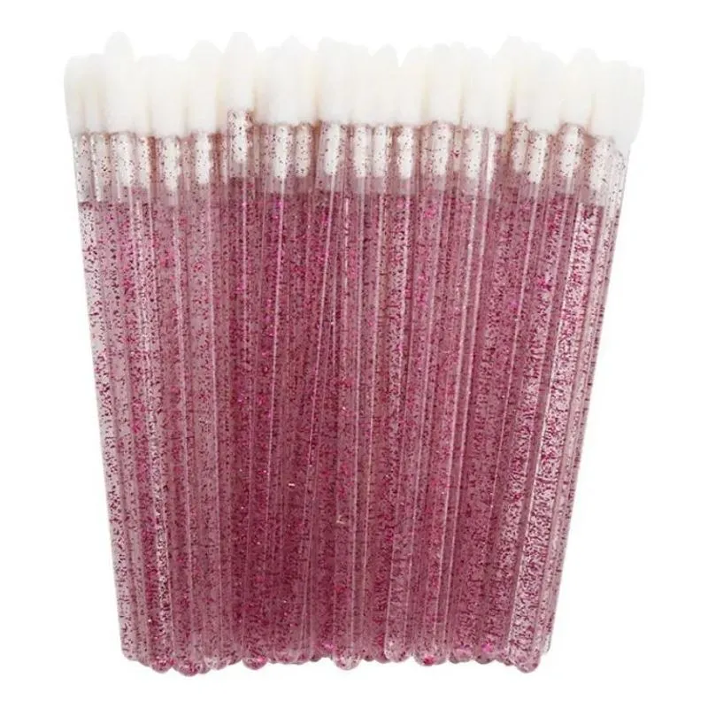 Kit Aplicador Pincel Descartável Batom Gloss Limpeza Cílios