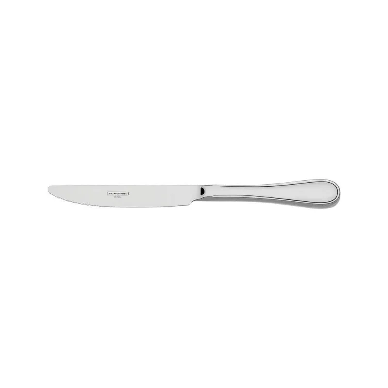 Kit 4 Facas de Mesa Firenze Forjadas em Aço Inox Polido para Mesa Posta Tramontina